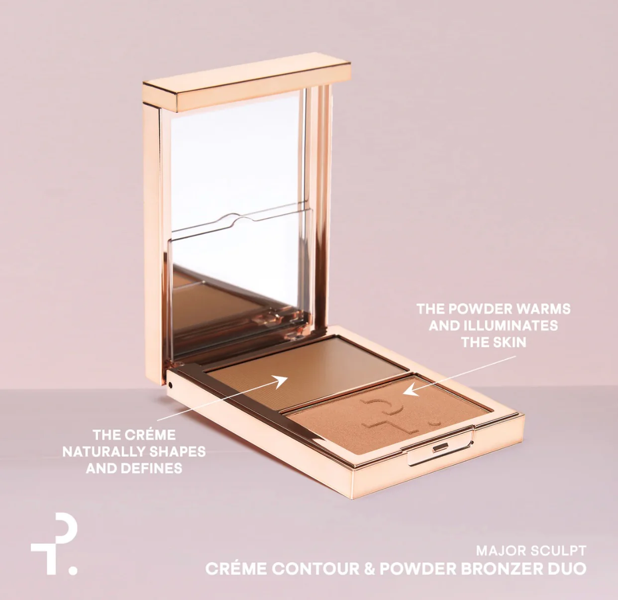 Patrick Ta Major Sculpt Crème Contour & Powder Bronzer Duo - Image 7