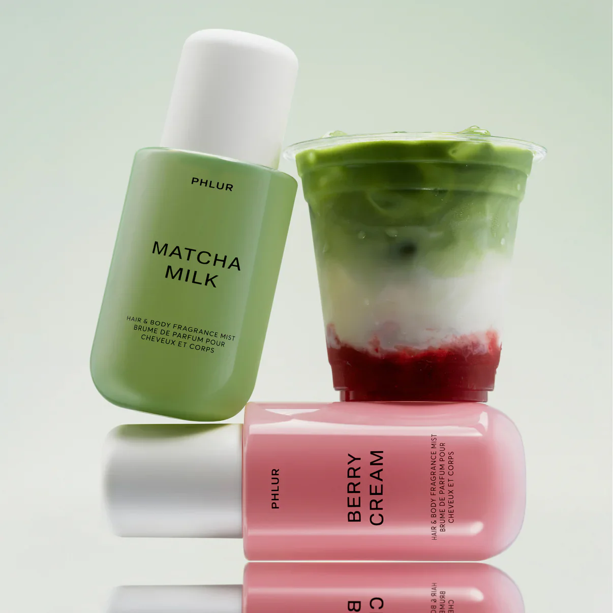 Phlur Berry Matcha Latte Duo Hair & Body Mists - Image 3
