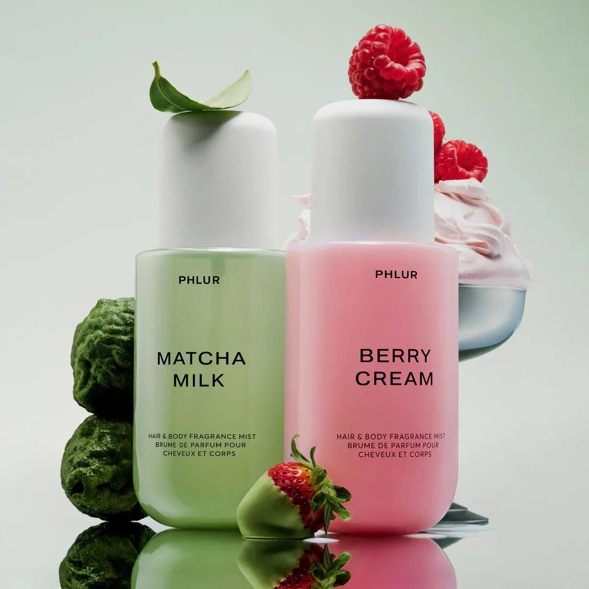 Phlur Berry Matcha Latte Duo Hair & Body Mists - Image 8