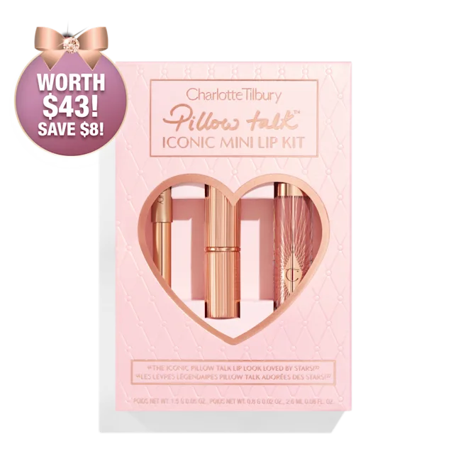 charlottetilbury PILLOW TALK ICONIC MINI LIP KIT LIMITED EDITION KIT