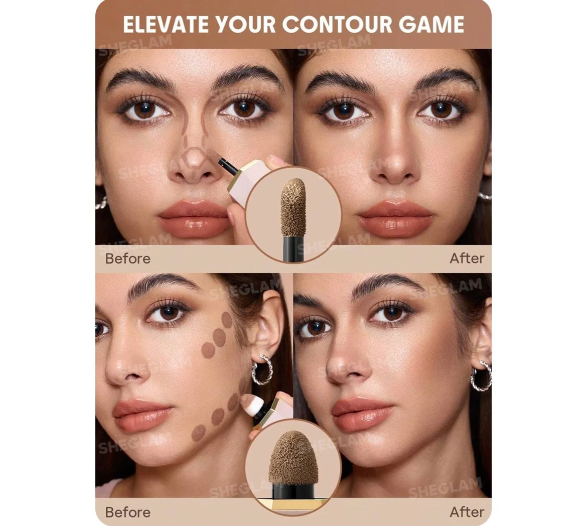 Sheglam Precision Sculpt Liquid Contour Duo - Image 5