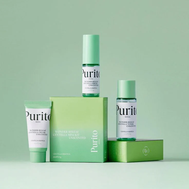 Purito Wonder Releaf Centella Mini Kit Unscented - Image 2
