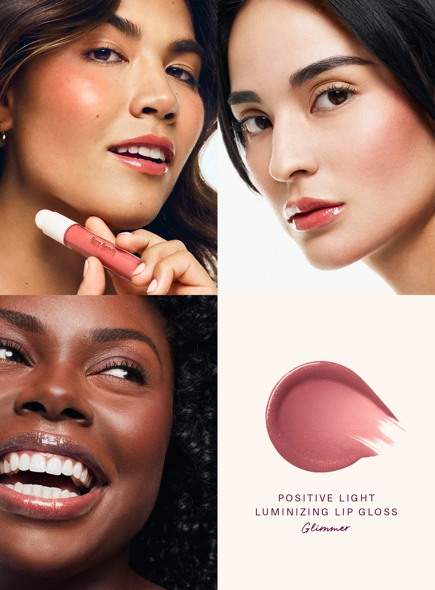 Rare Beauty Positive Light Luminizing Lip Gloss - Image 4