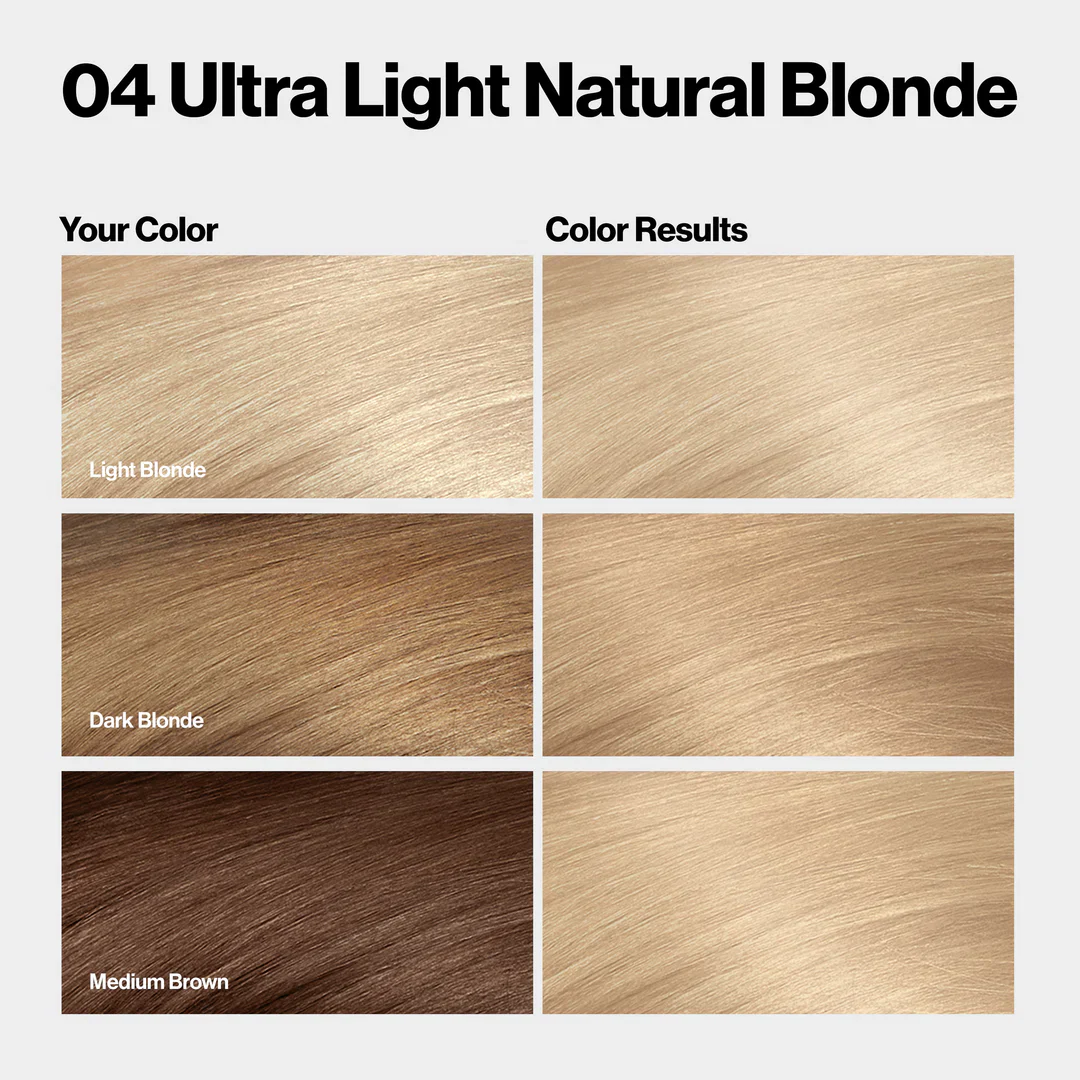 Revlon Color Silk Beautiful Hair Color 04 Ultra Light Natural Blonde - Image 3