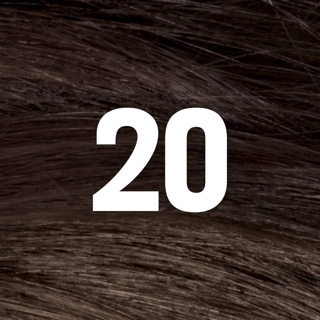 Revlon Color Silk Beautiful Hair Color 20 Brown Black - Image 2