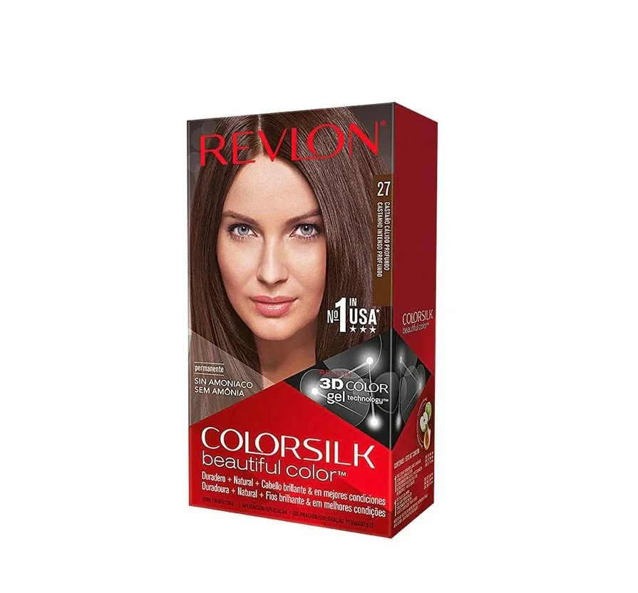 Revlon Color Silk Beautiful Hair Color 27 Deep Rich Brown