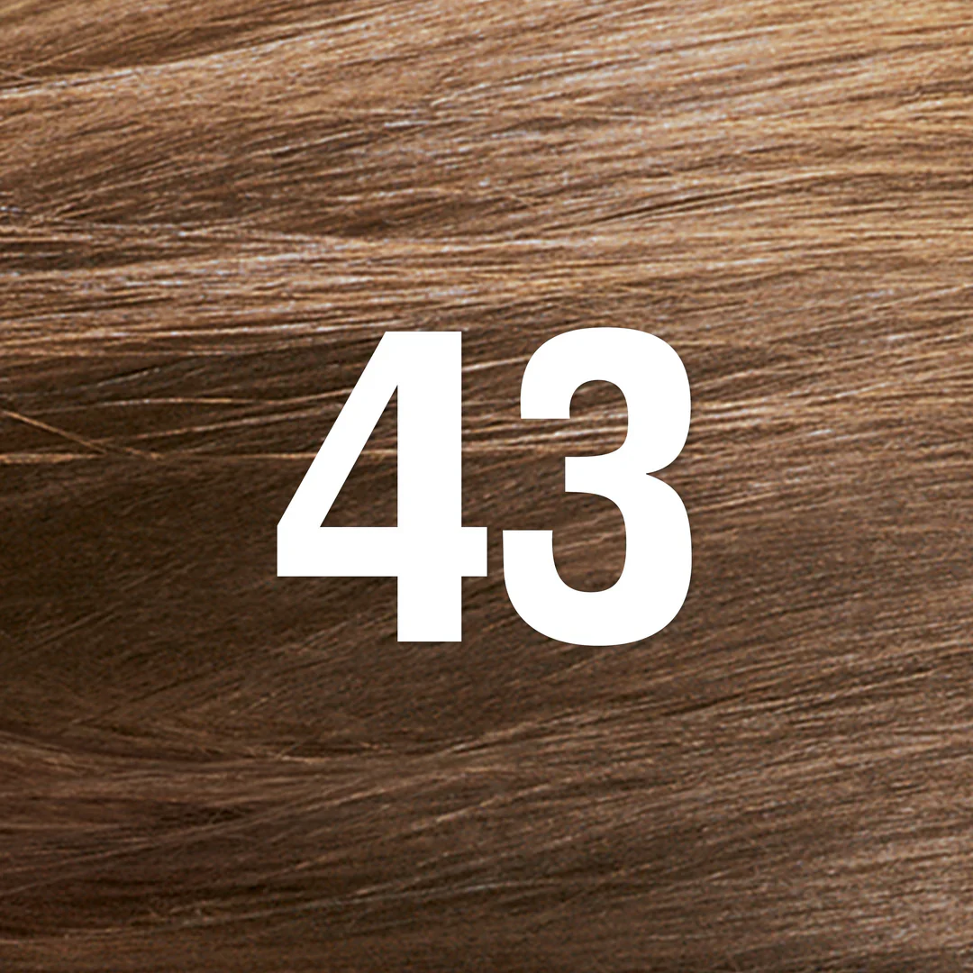 Revlon Color Silk Beautiful Hair Color 43 Medium Golden Brown - Image 2