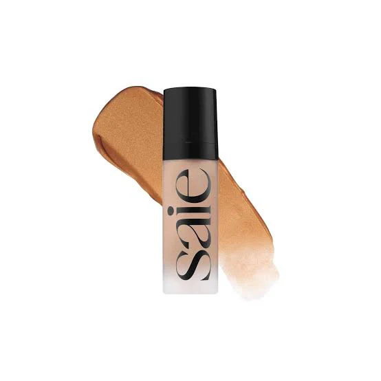 Saie Glowy Super Gel Lightweight Dewy Multipurpose Illuminator (Mini Sample Size) - Image 10