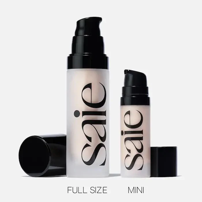 Saie Glowy Super Gel Lightweight Dewy Multipurpose Illuminator (Mini Sample Size) - Image 8