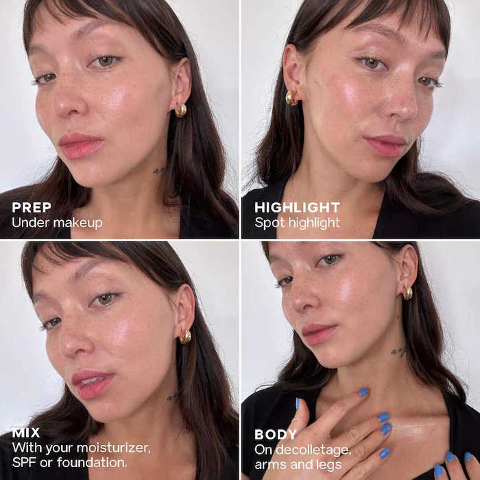 Saie Glowy Super Gel Lightweight Dewy Multipurpose Illuminator - Image 5
