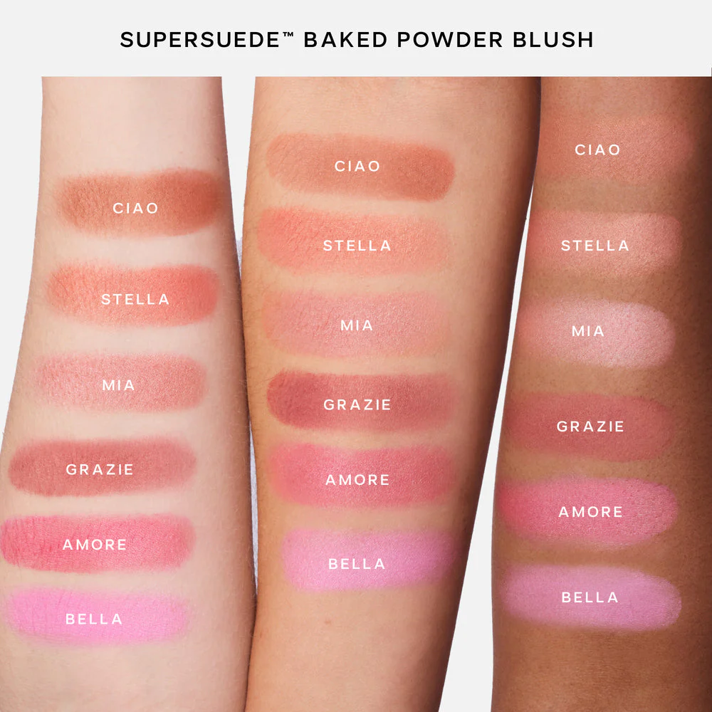 Saie SuperSuede Baked Powder Blush - Image 6