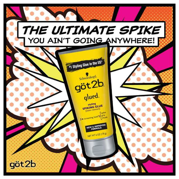 Schwarzkopf Got2B Glued Styling Spiking Brow/Hair Glue - Image 2