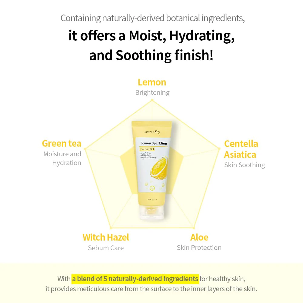 Secret Key Lemon Sparkling Peeling Gel - Image 8