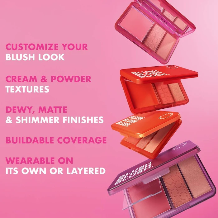 SEPHORA Blush Blush Blush. Cream & Powder Palette - Image 8