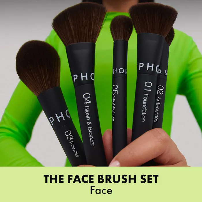 SEPHORA COLLECTION The Face Brush Set - Image 3