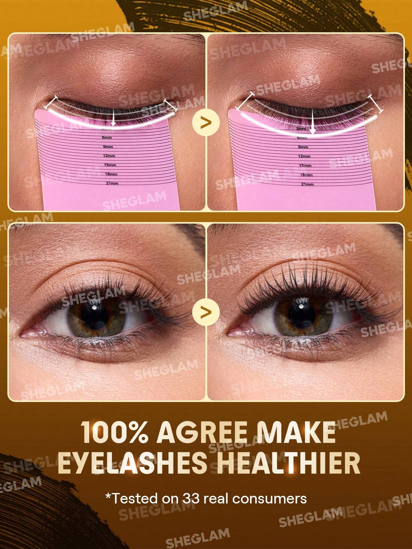 Sheglam All-In-One 24k Multi-Effect Mascara - Image 7