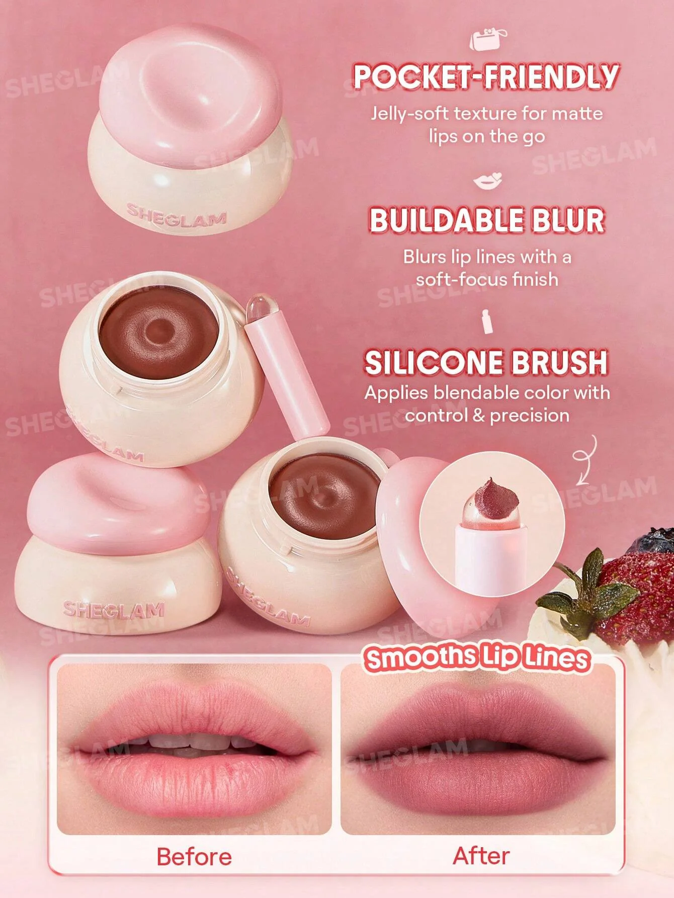 Sheglam Bounce Putty Pocket Lip Pot - Image 5