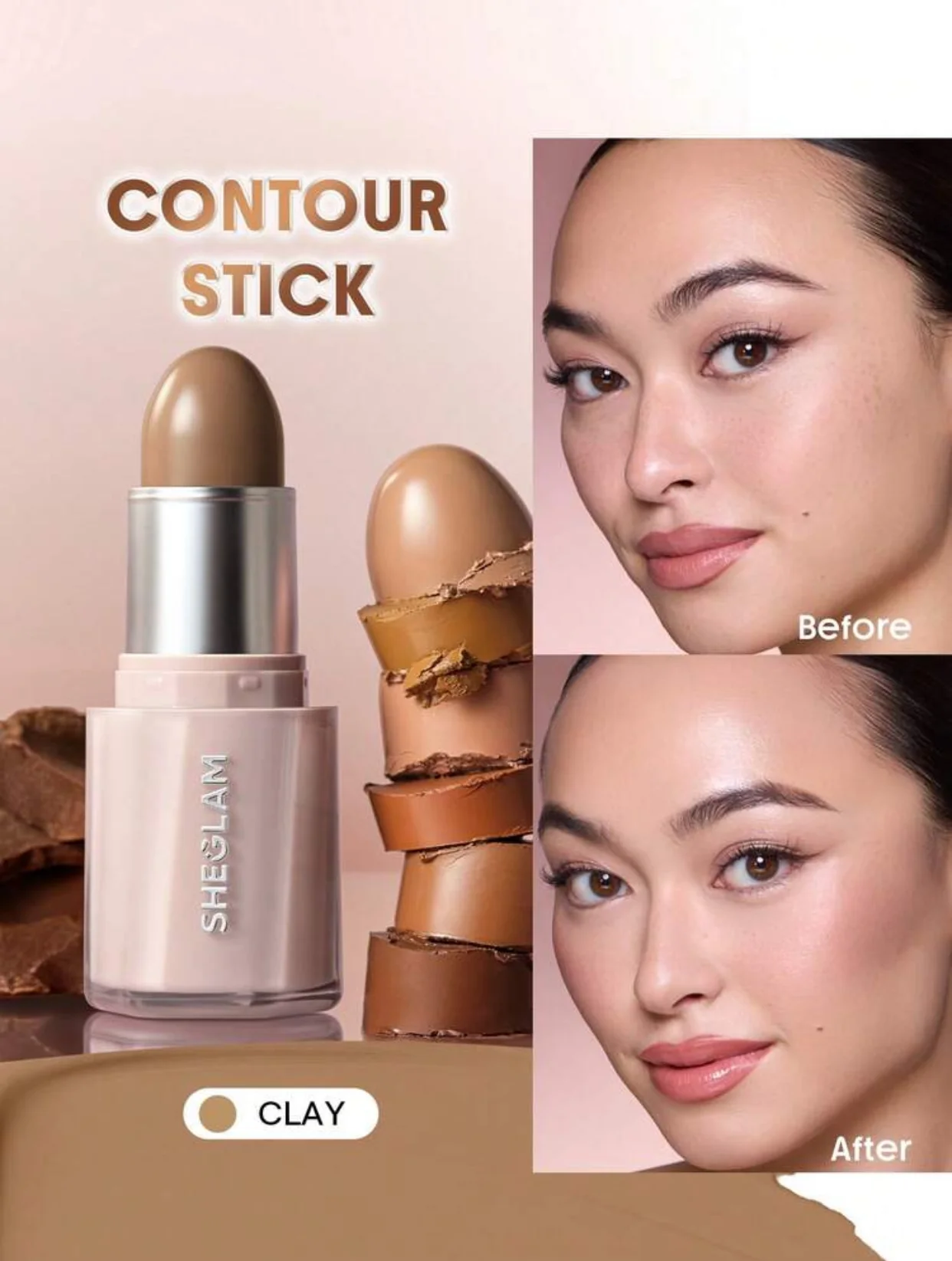 SHEGLAM Buttery Buff Contour & Bronzer Stick - Image 6