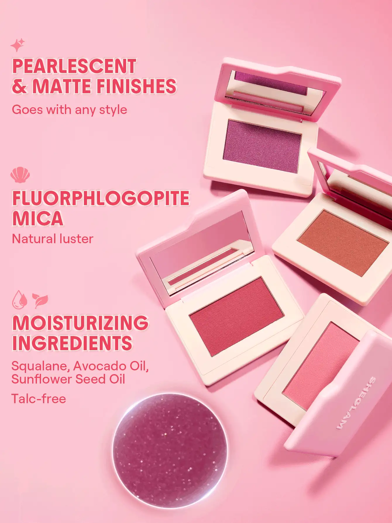 Sheglam Dream Touch Blush - Image 17