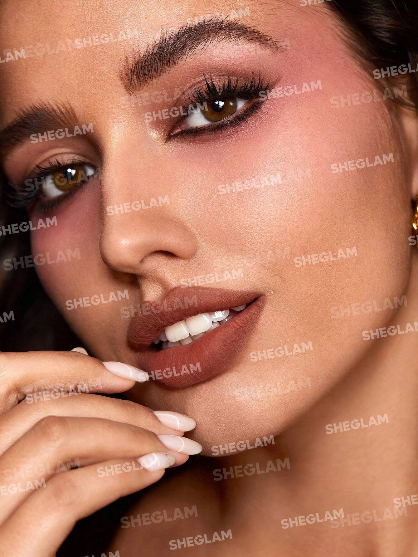 Sheglam Dynamatte Boom Long-Lasting Matte Lipstick (Ember Rose Version) - Image 7