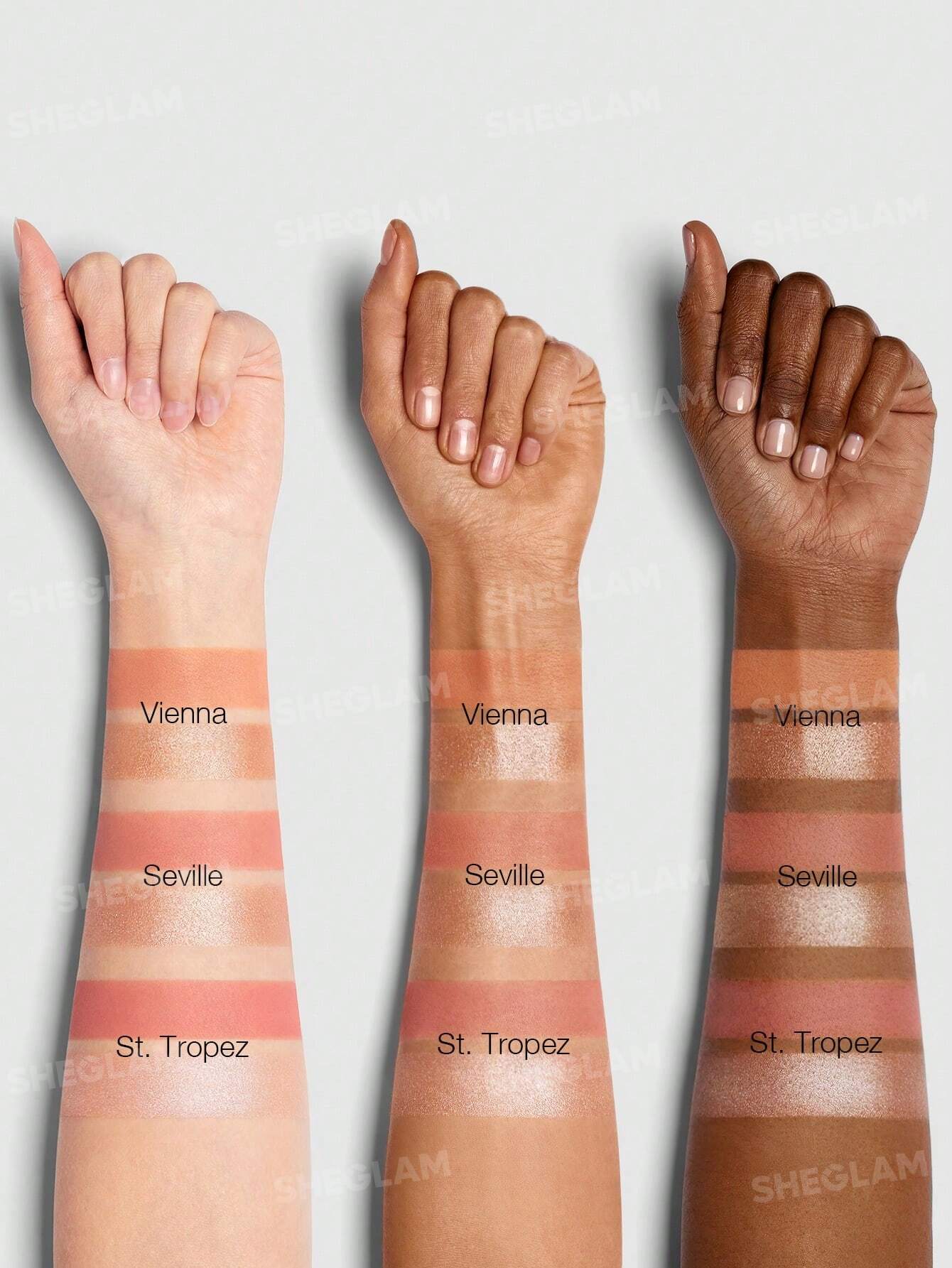Sheglam Glam 101 Hybrid Highlighter & Blush Duo - Image 5
