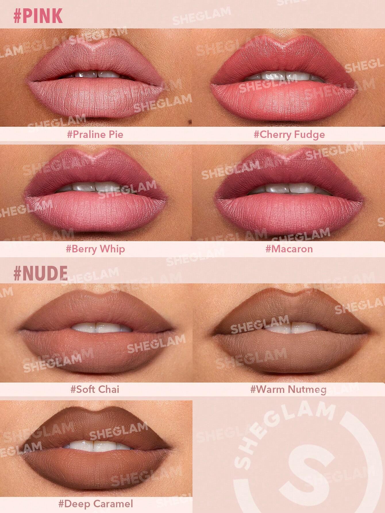 Sheglam Glam 101 Lipstick & Liner Duo - Image 13