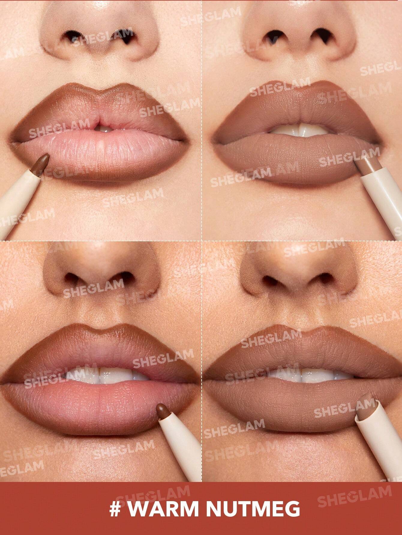 Sheglam Glam 101 Lipstick & Liner Duo - Image 9