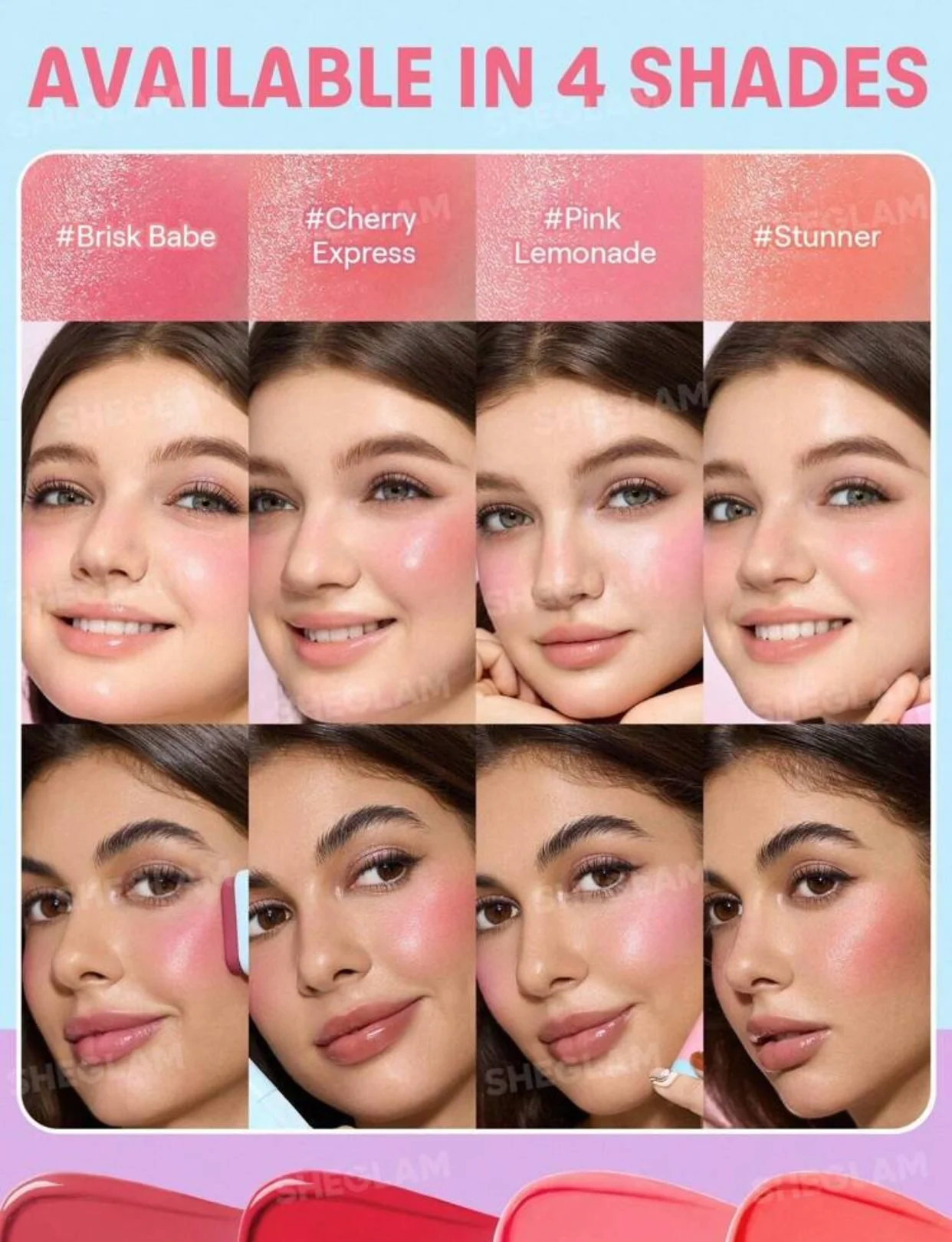 Sheglam Glass glow blush stick-stunner - Image 10