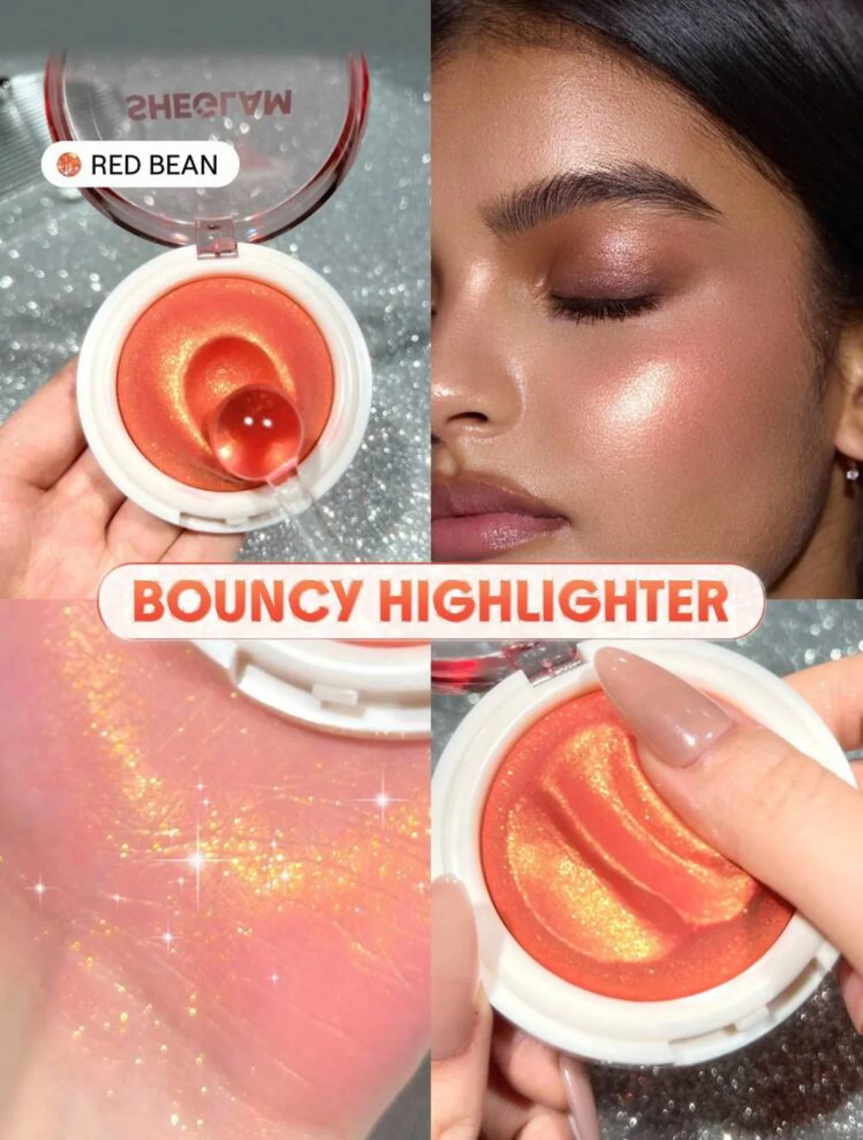 SHEGLAM Glowchi Bouncy Highlighter - Image 6