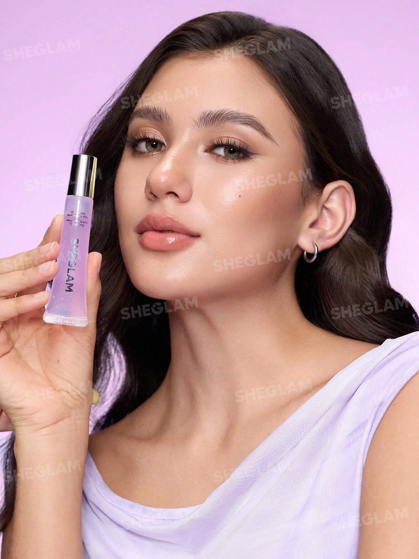 Sheglam Good Grip Hydrating Primer-Blueberry + AHA (Mini Size) - Image 4