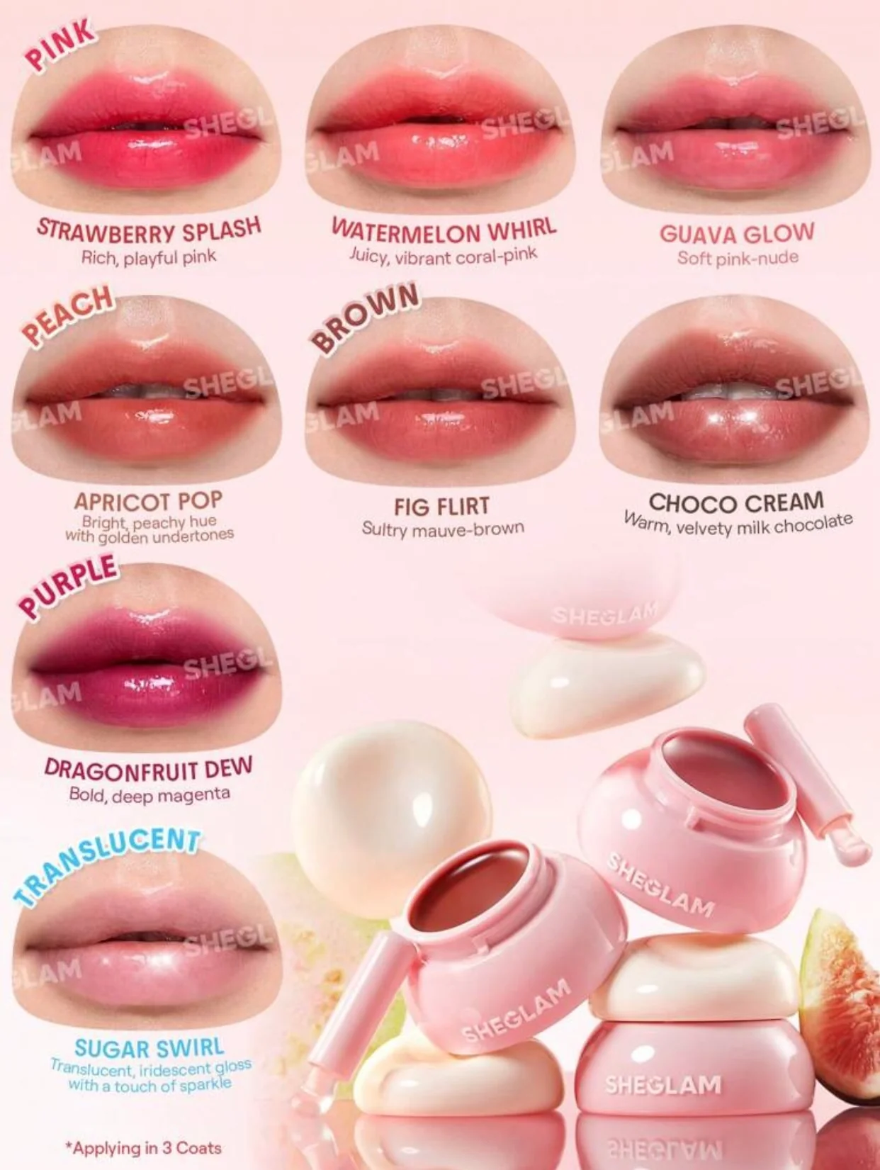 Sheglam Hydra Jelly Pocket Lip Jam - Image 12