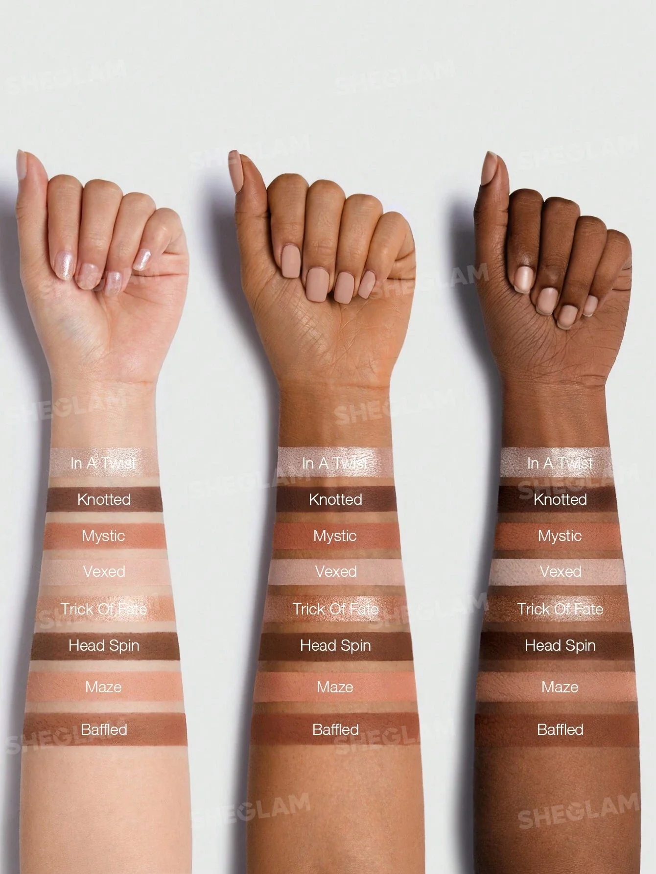 Sheglam Jazy Jigsaw Eyeshadow Palette - Image 5