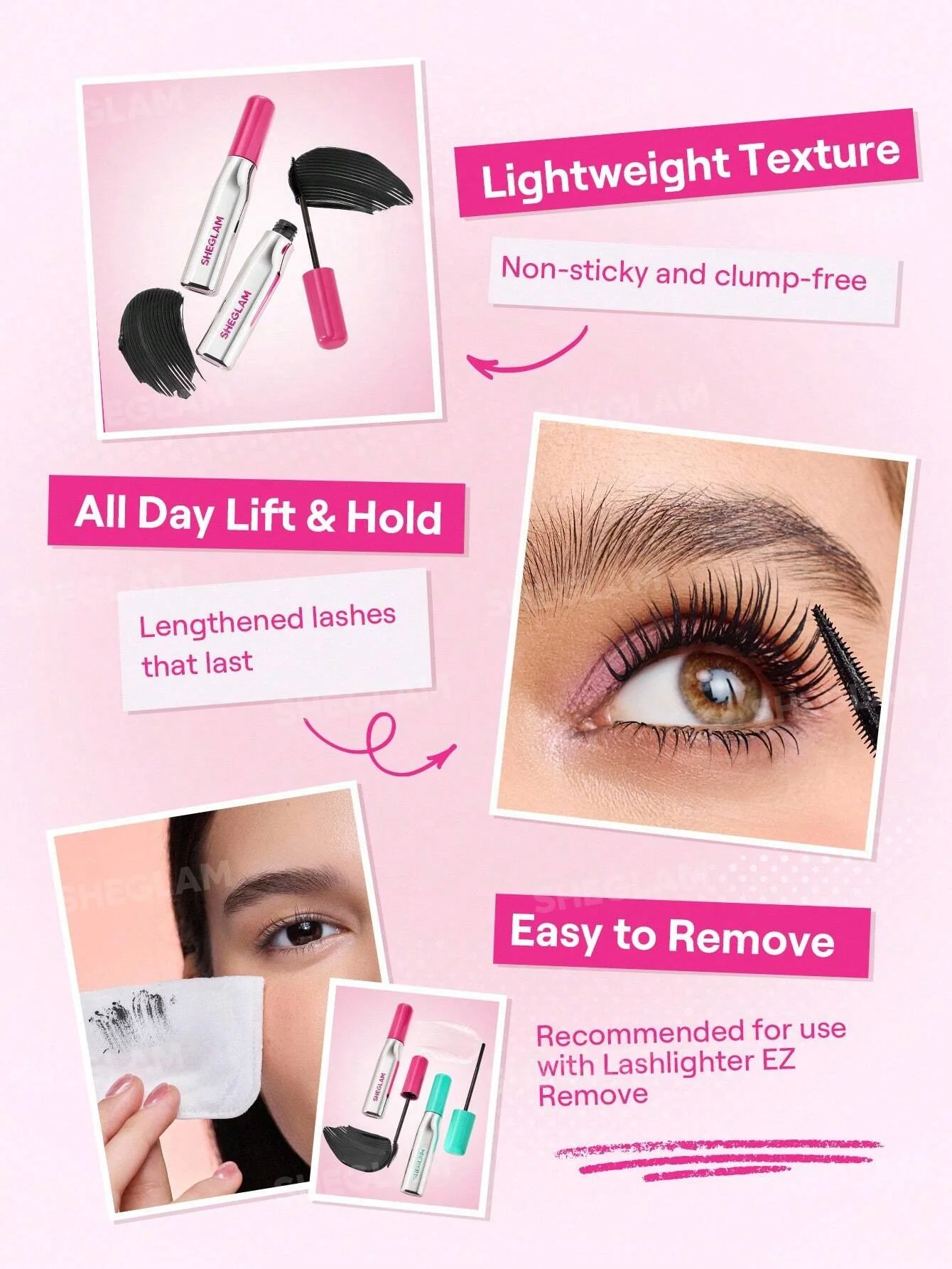 Sheglam Lashlighter Up & Out Mascara Black - Image 5