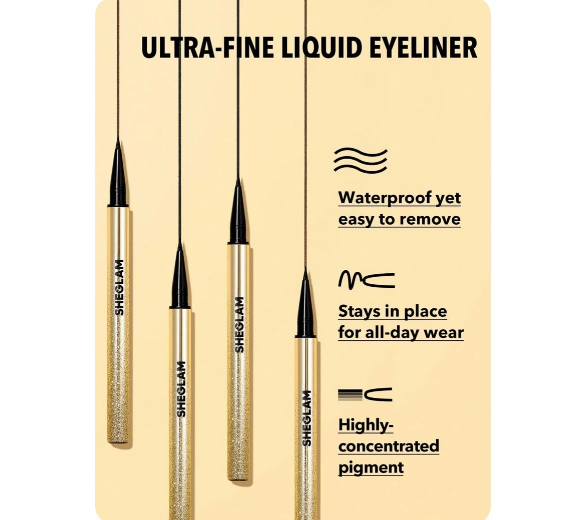 Sheglam Line & Define Waterproof Liquid Eyeliner - Image 3