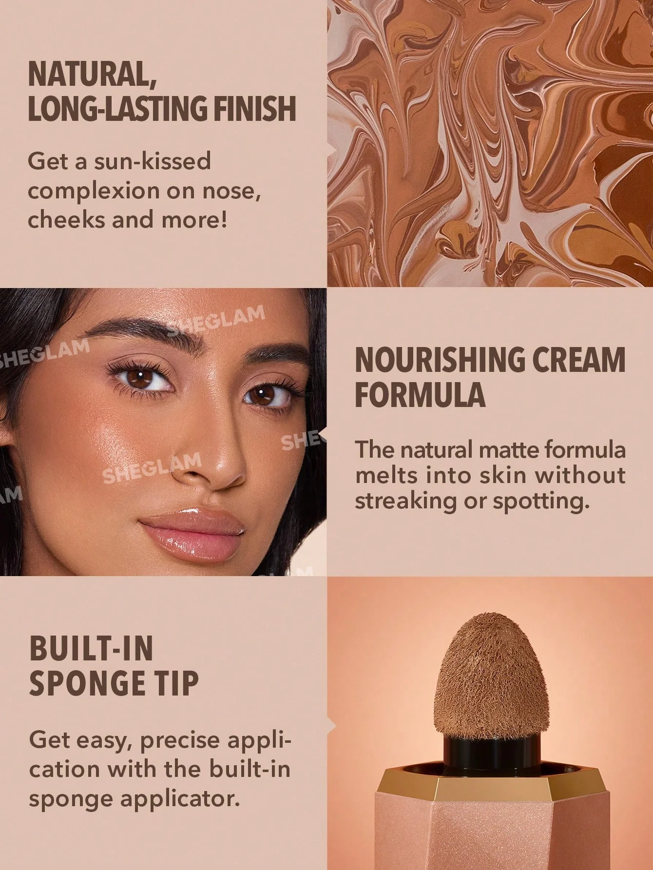 SHEGLAM Sun Beam Shimmer Liquid Bronzer - Image 3