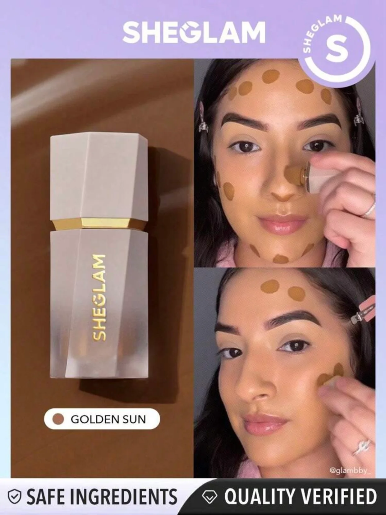SHEGLAM Sun Beam Shimmer Liquid Bronzer - Image 7