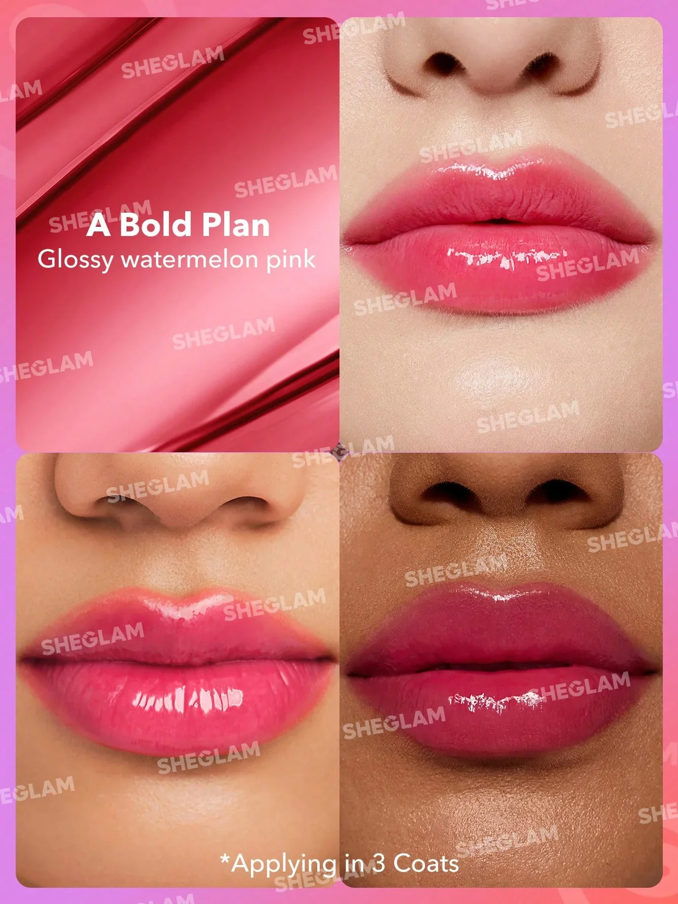 Sheglam MIRROR KISS HIGH-SHINE LIPSTICK - Image 13