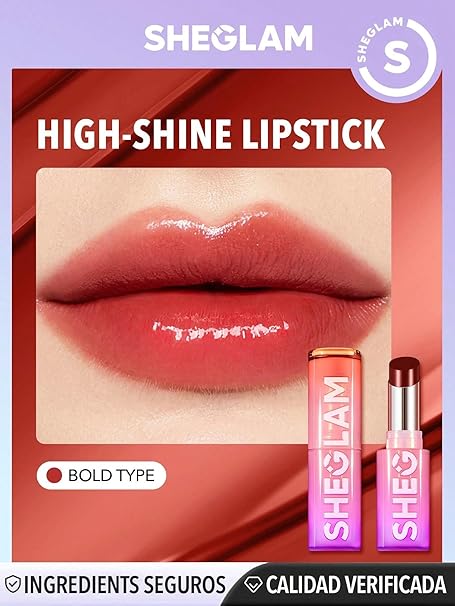 Sheglam MIRROR KISS HIGH-SHINE LIPSTICK - Image 15