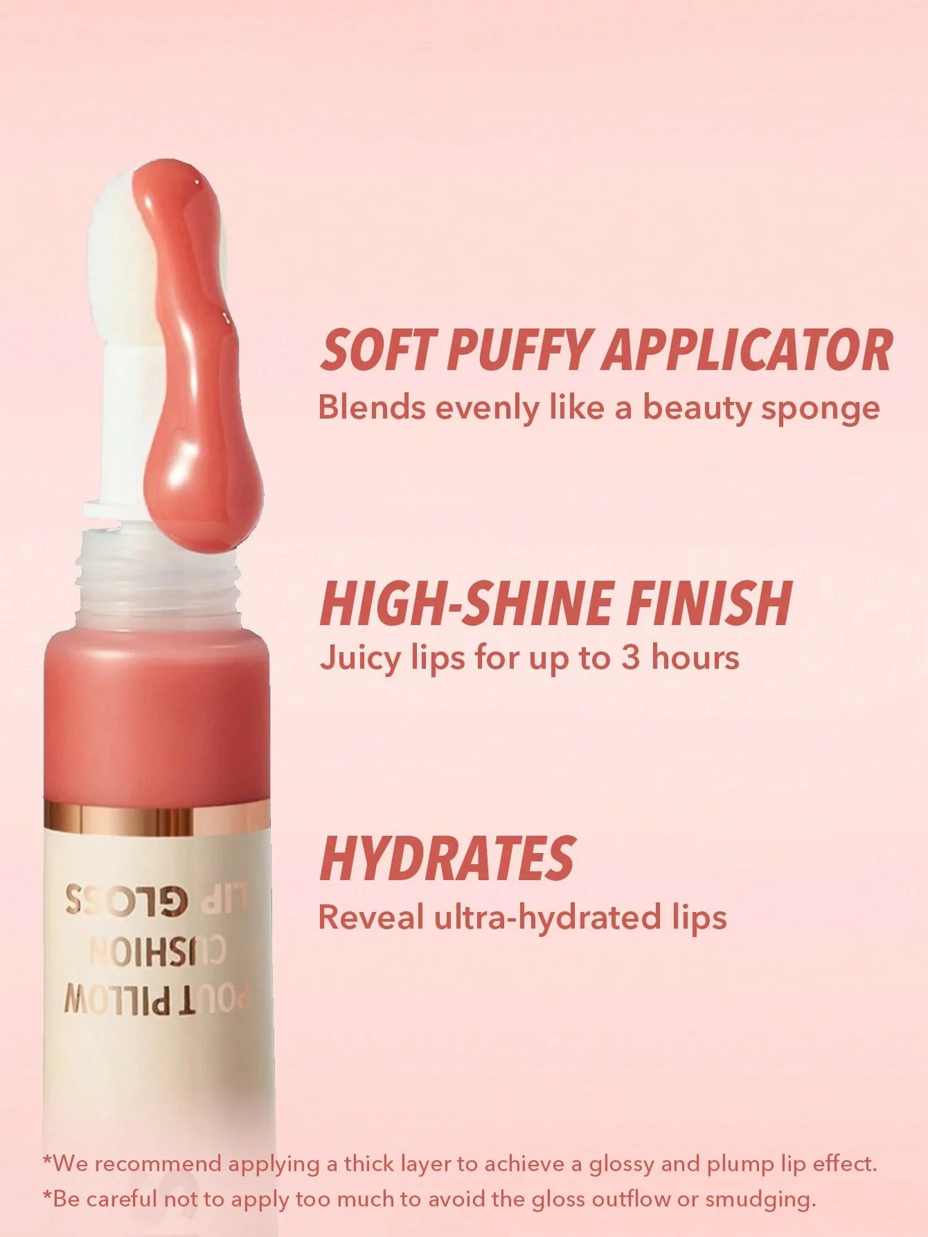 SHEGLAM POUT PILLOW CUSHION LIP GLOSS - Image 4