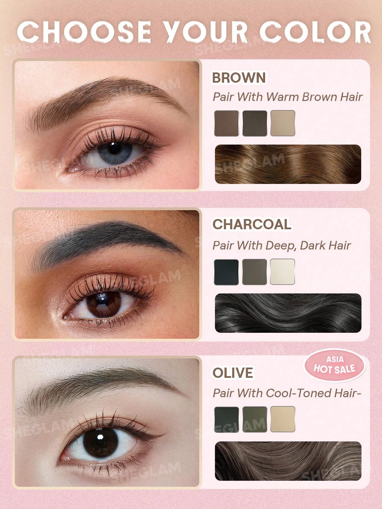 Sheglam Puff Brow Palette - Image 6