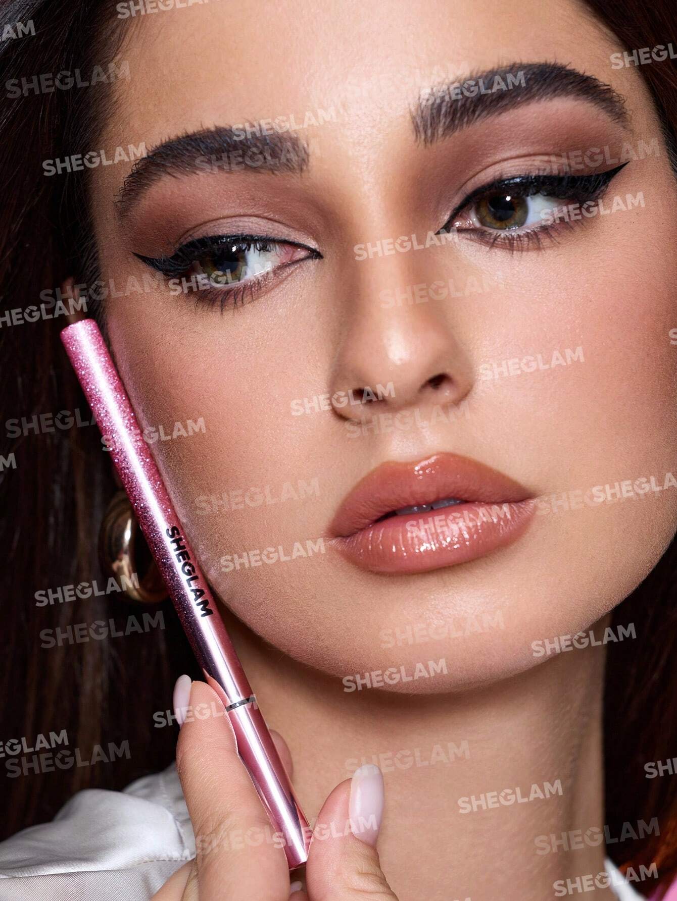 Sheglam Rosé Line & Define Waterproof Liquid Eyeliner-Black - Image 5