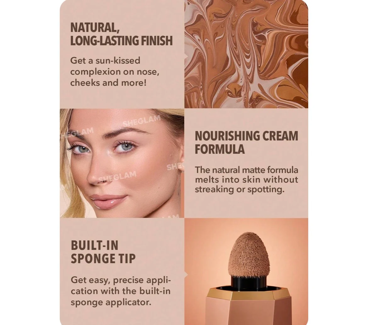 Sheglam Sun Beam Matte Liquid Bronzer - Image 5