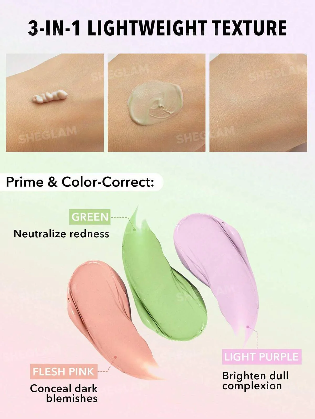 SHEGLAM Triple Threat Correcting Primer - Image 4