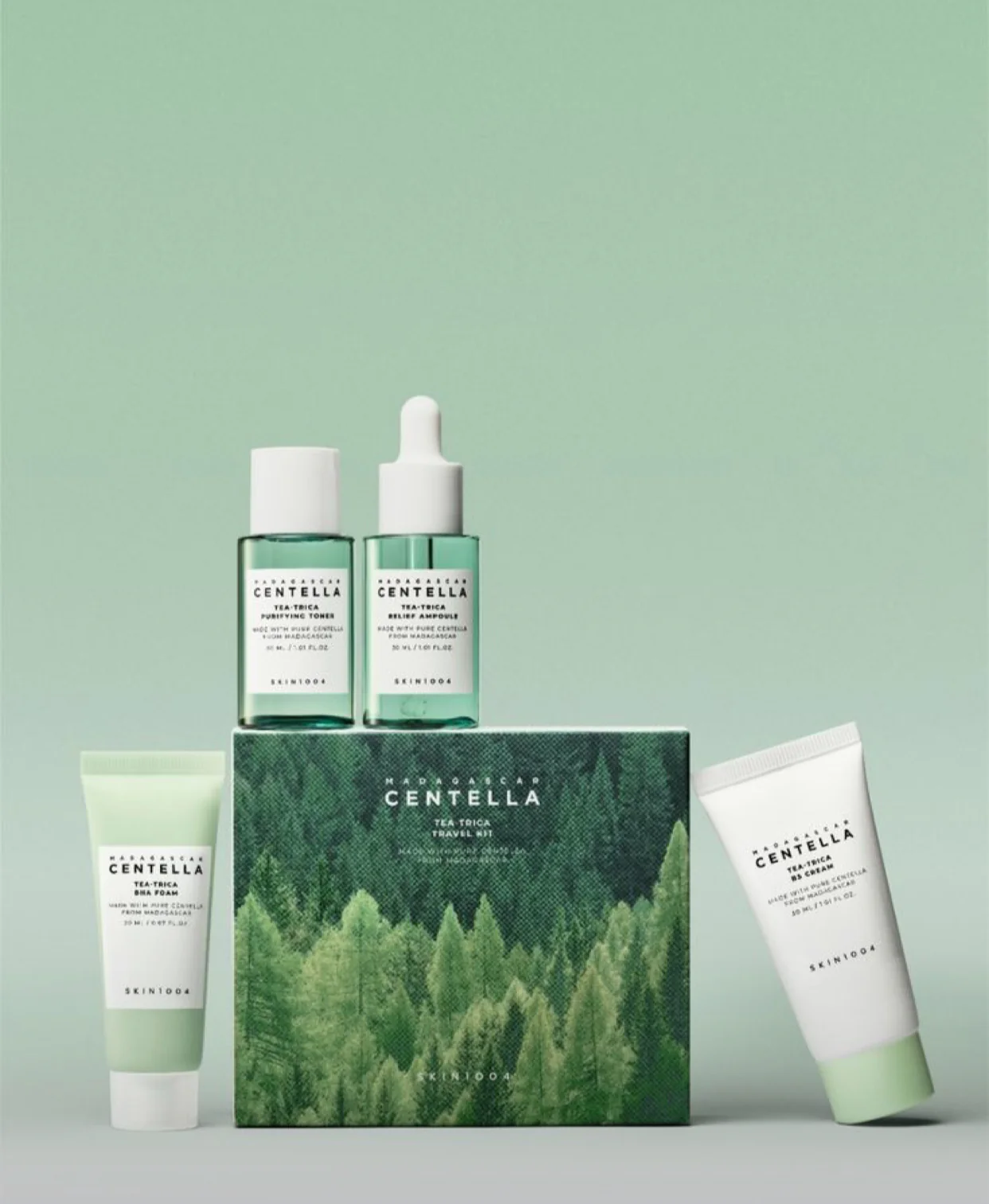 Skin 1004 Madagascar Centella Tea-Trica Travel Kit - Image 3