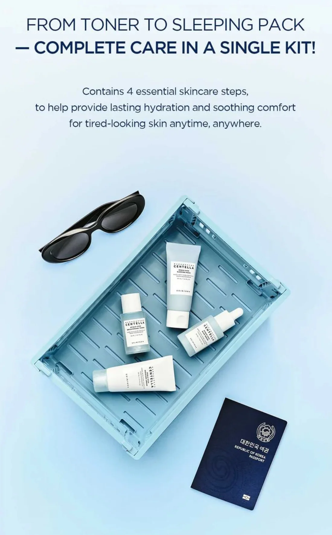 SKIN1004 - MADAGASCAR CENTELLA HYALU-CICA TRAVEL KIT - Image 3