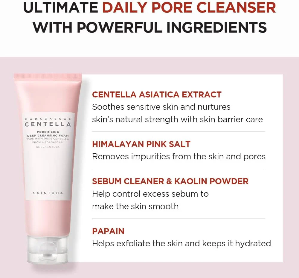 SKIN1004 Madagascar Centella Poremizing Deep Cleansing Foam - Image 4