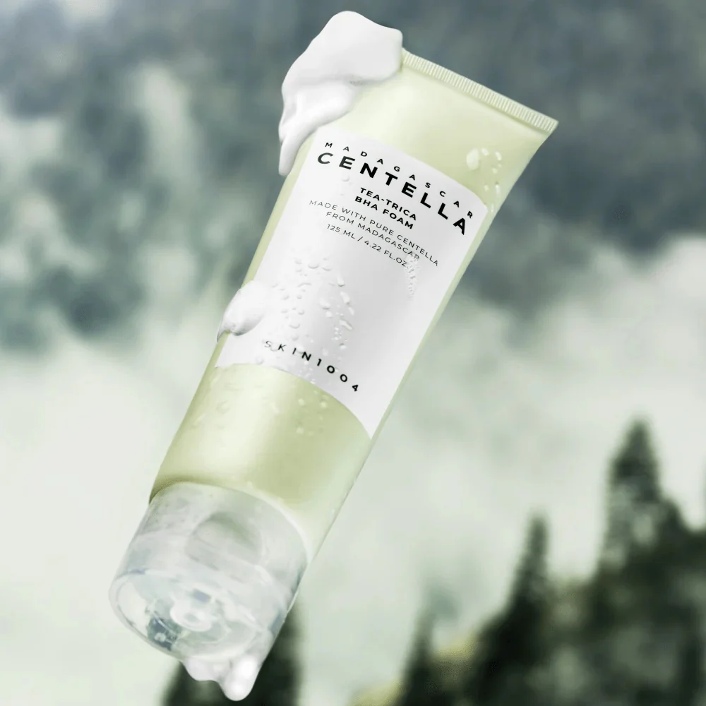 SKIN1004 Tea-Trica BHA Foam Cleanser - Image 4