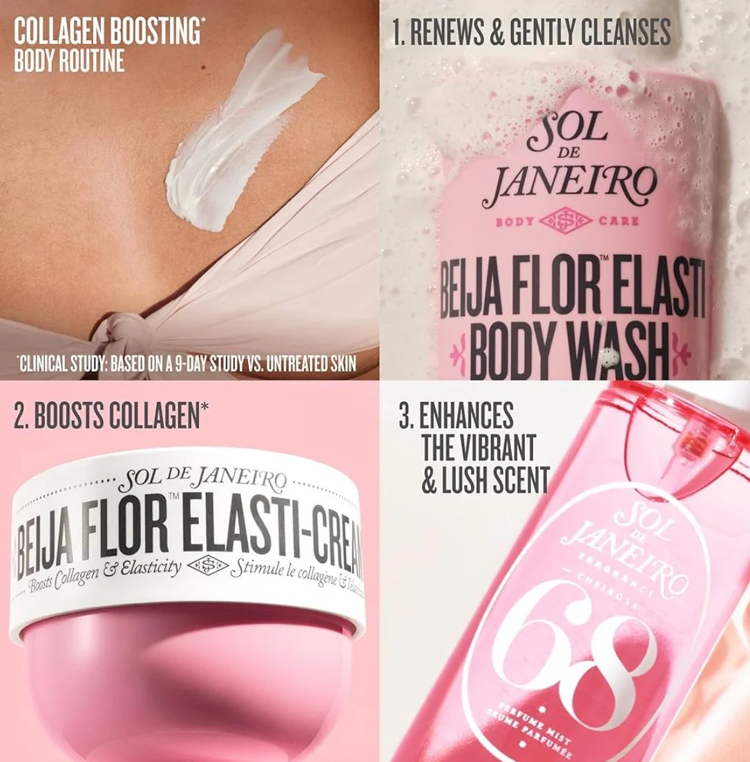 Sol de Janeiro Beija Flor Elasti-Cream and Body Wash Duo - Image 2