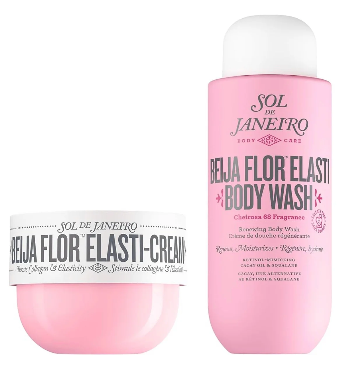 Sol de Janeiro Beija Flor Elasti-Cream and Body Wash Duo - Image 7