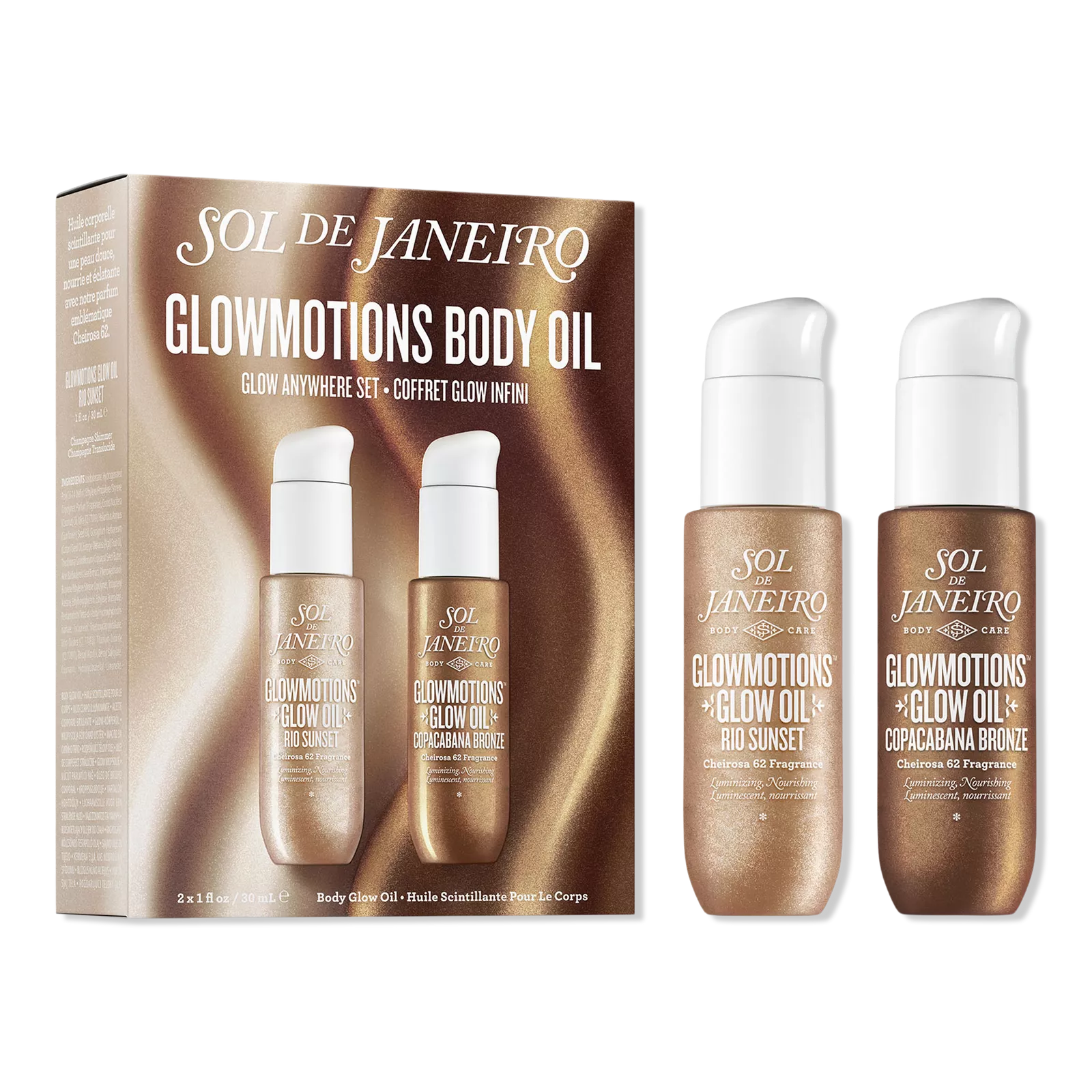 Sol de Janeiro GlowMotions has Body Oil Glow Anywhere Set
